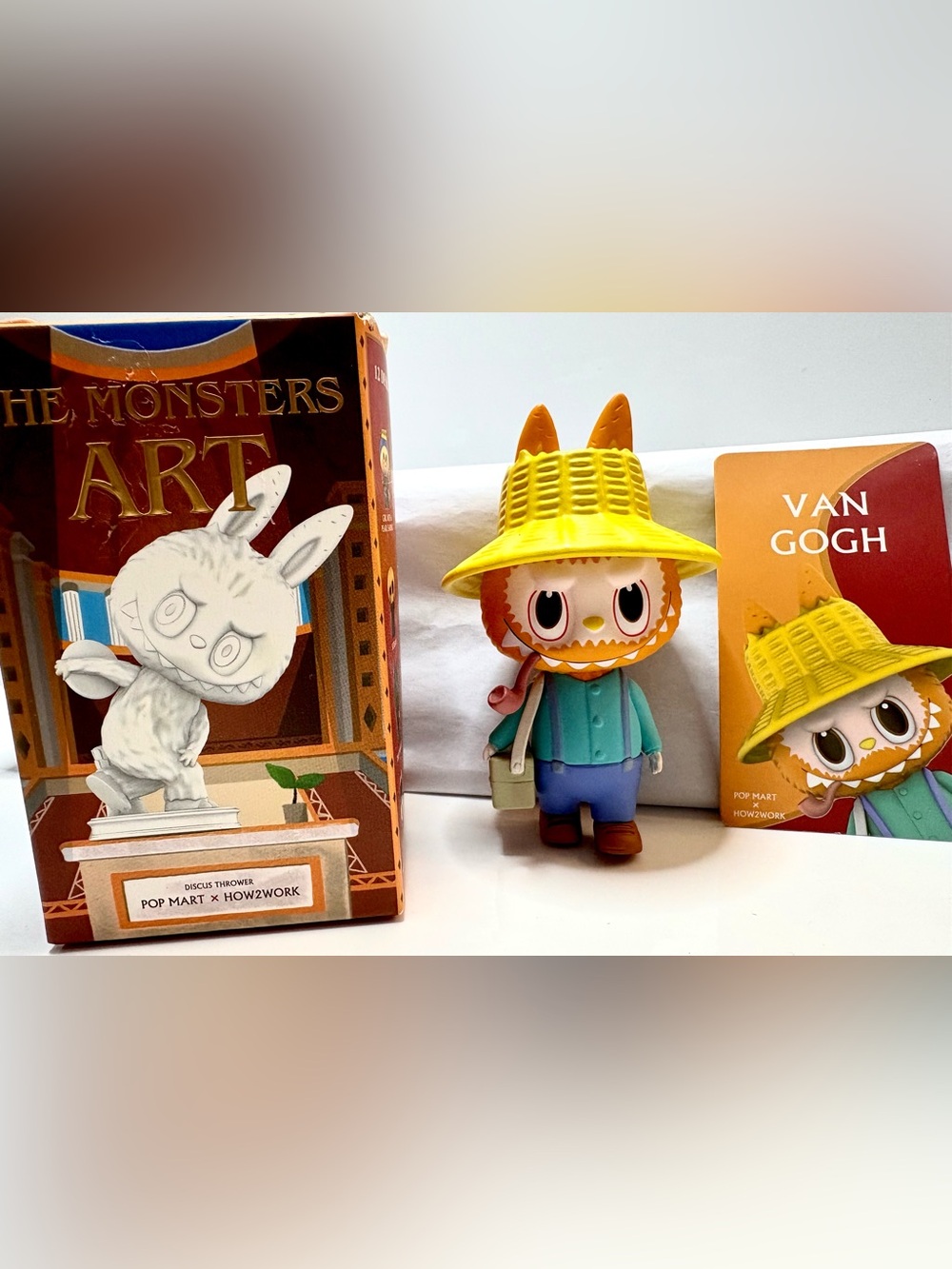 POP MART THE MONSTERS ART Series – Van Gogh | Labubu Art Toy!